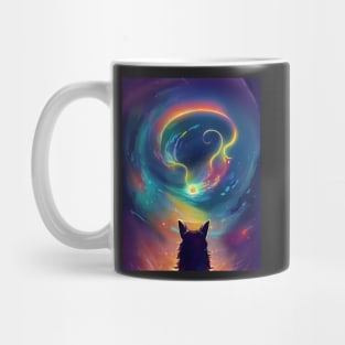 Horse looking and admiring space Mug